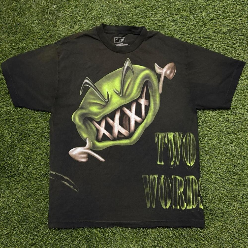 Travis scott x wwe black